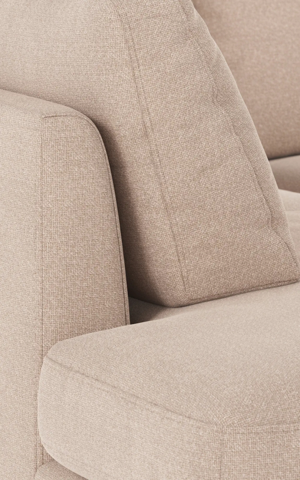 Sofa 'Corwin' Venstre - Lysbeige