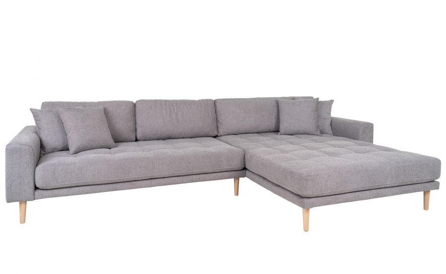 Sofa 'Lido' Højre - Lysgrå