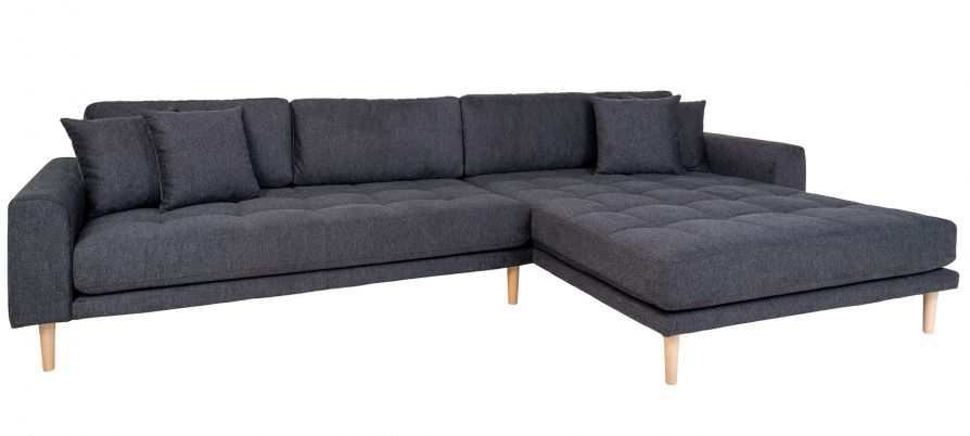 Sofa 'Lido' Højre - Mørkegrå