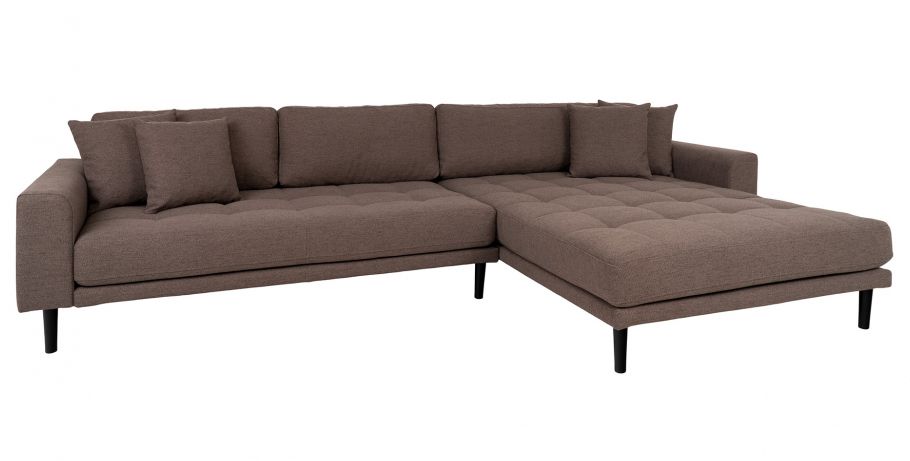 Sofa 'Lido' Højre - Brun