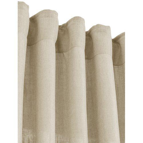 2-pak Gardin 'Cecil' 145x260 - Beige