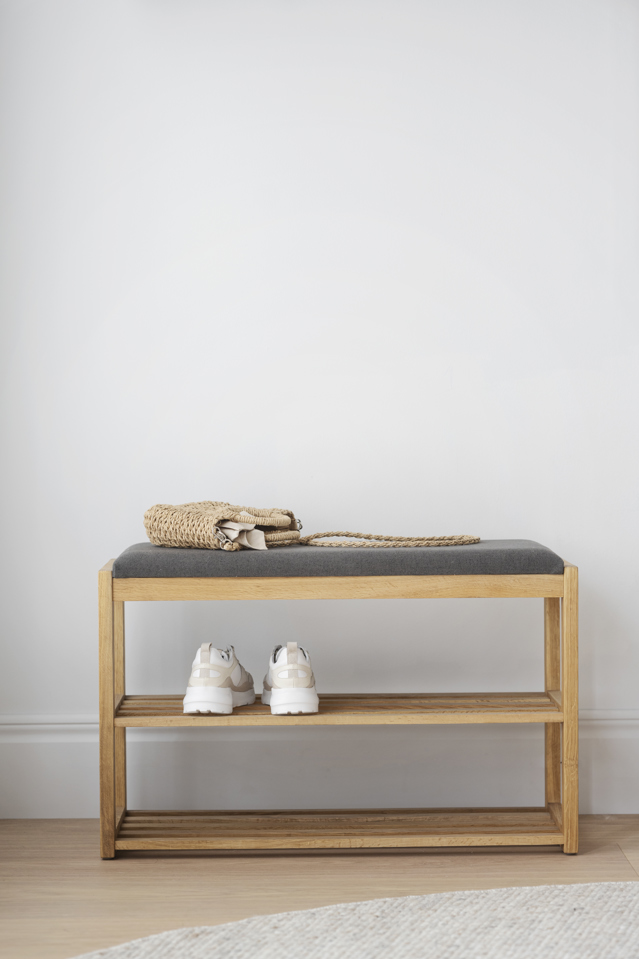 Skostativ 'Confetti' - Natur/Grå