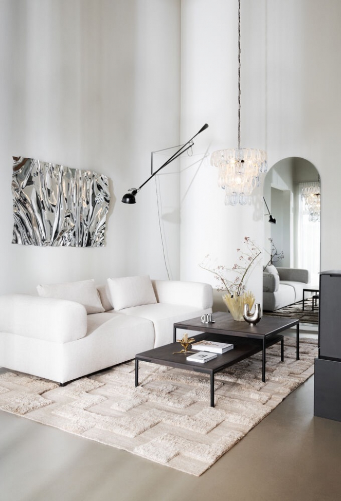 Sofa 'Falkner' - Hvid