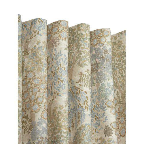 2-pak Gardin 'Aran' 135x260 - Beige