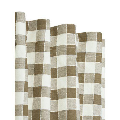 Gardinkappe 'Mary' 50x250 - Brun