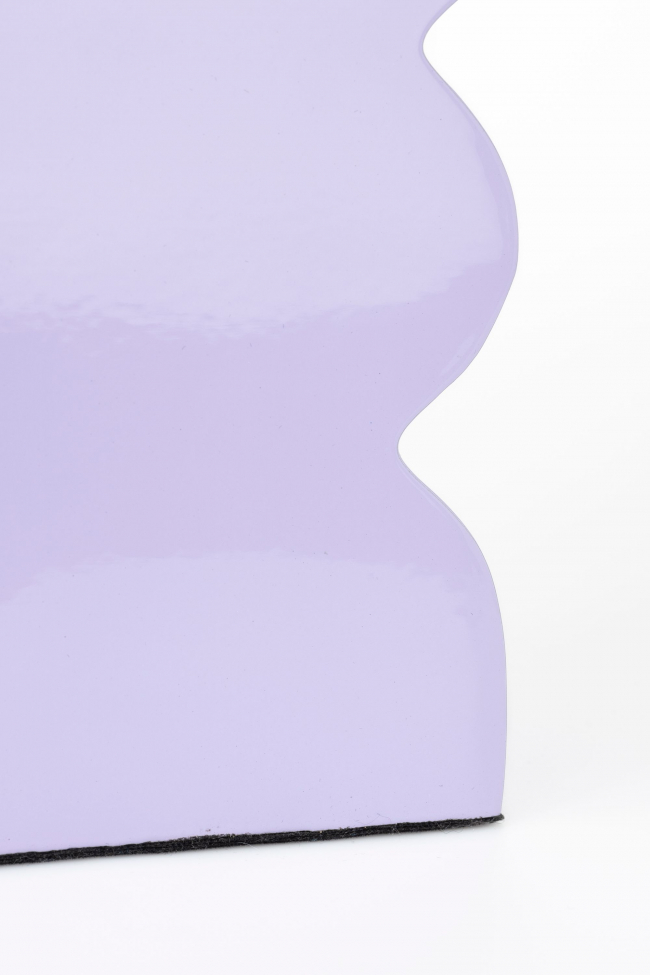Puf 'Curves' - Lilla