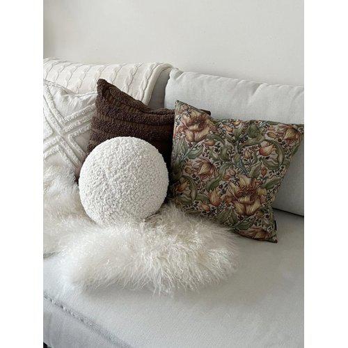 Pudebetræk 'Theo' 45x45 - Beige