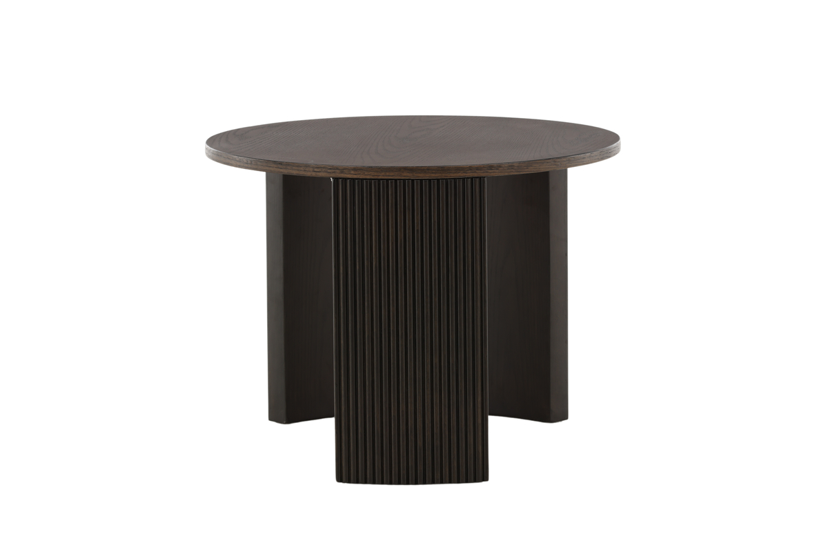 Sofabord 'Ballstad' Rund 60cm - Brun