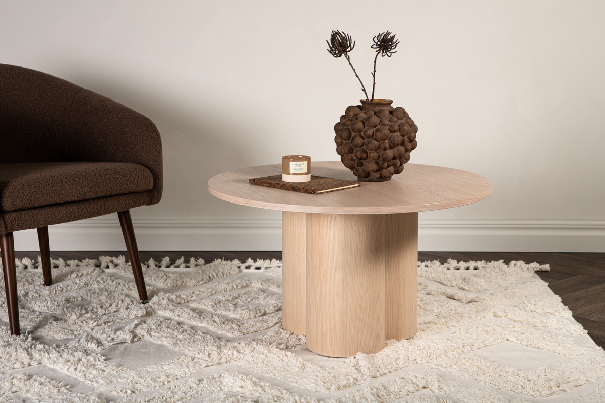 Sofabord 'Orsa' Rund 80cm - Natur