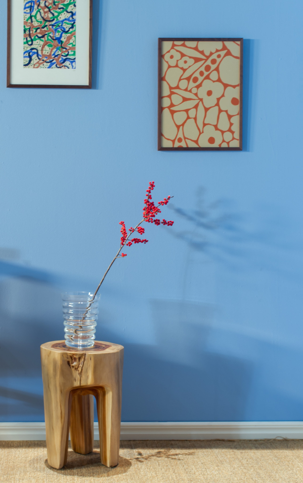 Puf 'Rose Teak' - Natur
