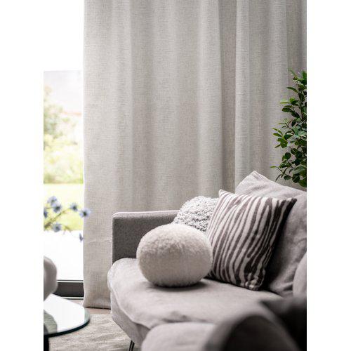 2-pack Mørklægningsgardin 'Sten' 270x280 - Hvid