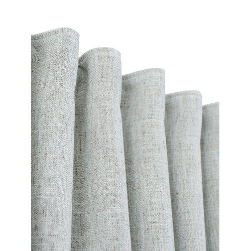 2-pack Mørklægningsgardin 'Sten' 270x280 - Hvid