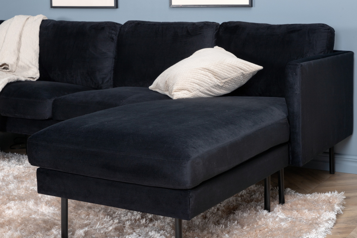 Chaiselongsofa 'Åland' - Sort