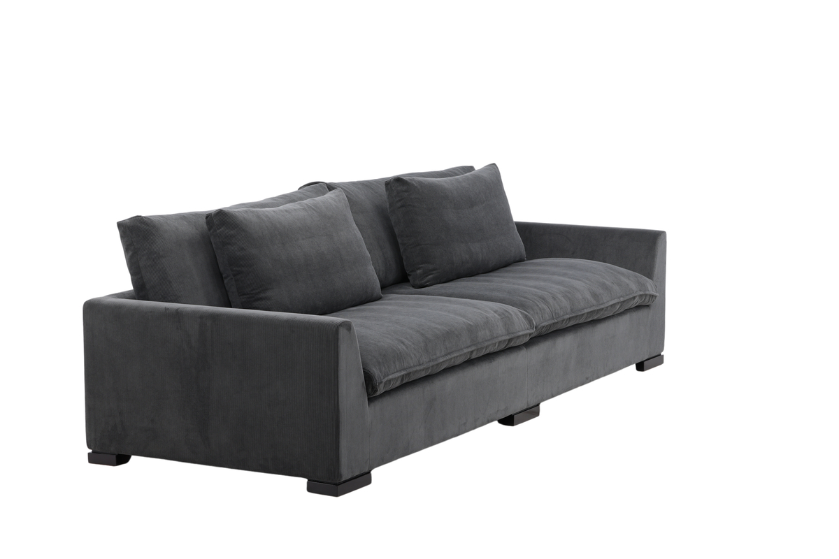 Sofa 'Dalsland' 3-sæde - Grå