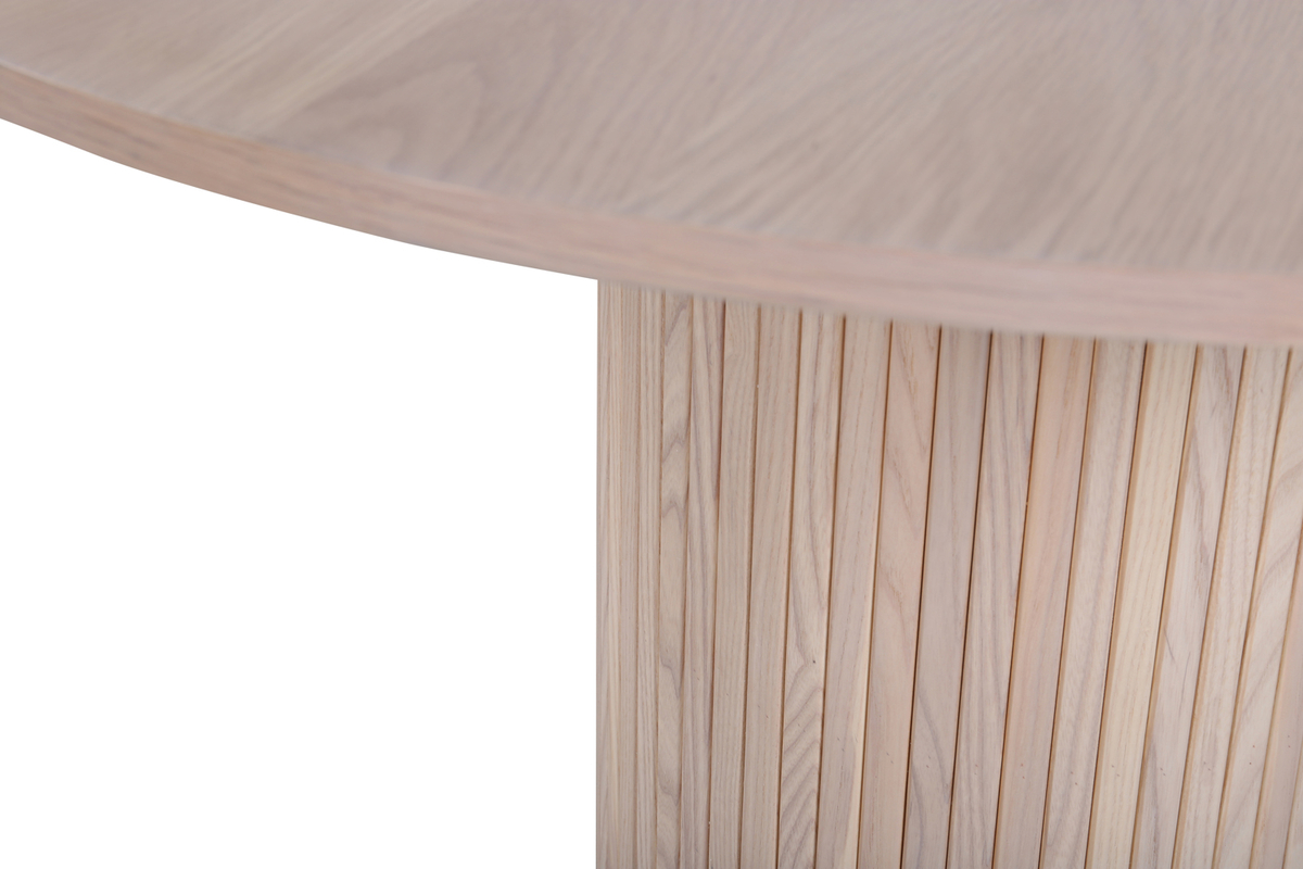 Spisebord 'Barkaby' Rundt 110cm - Hvid