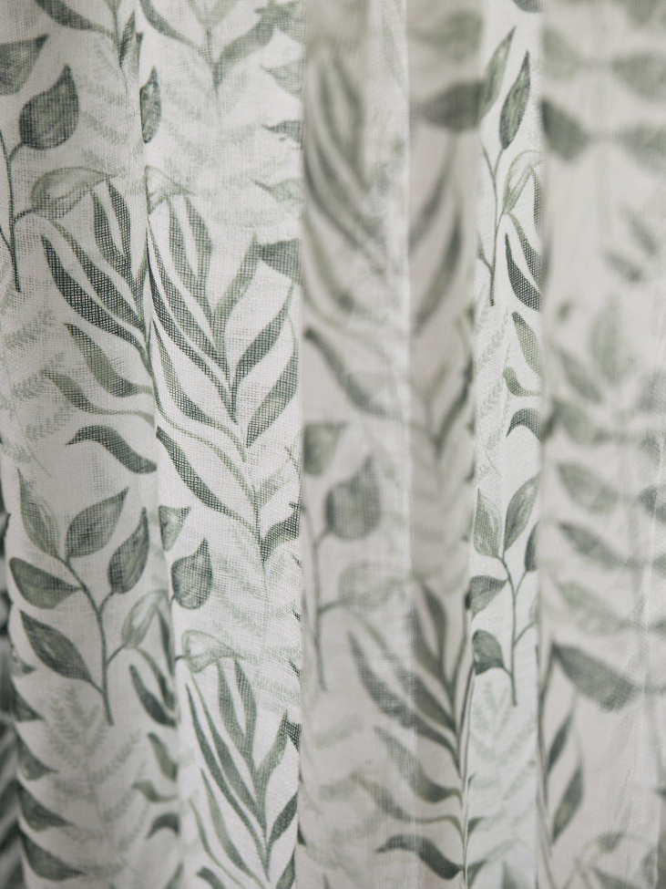 2-pak Gardin 'Filippa' 140x280cm - Grøn