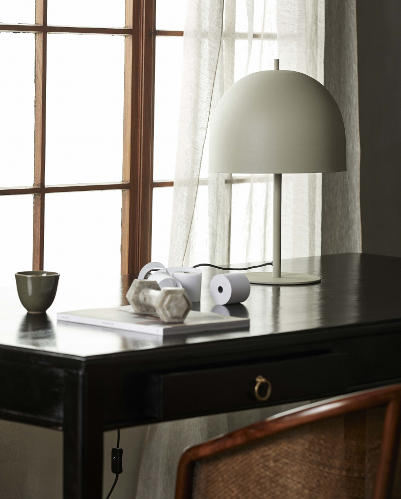 Bordlampe 'Glow' - Mat beige