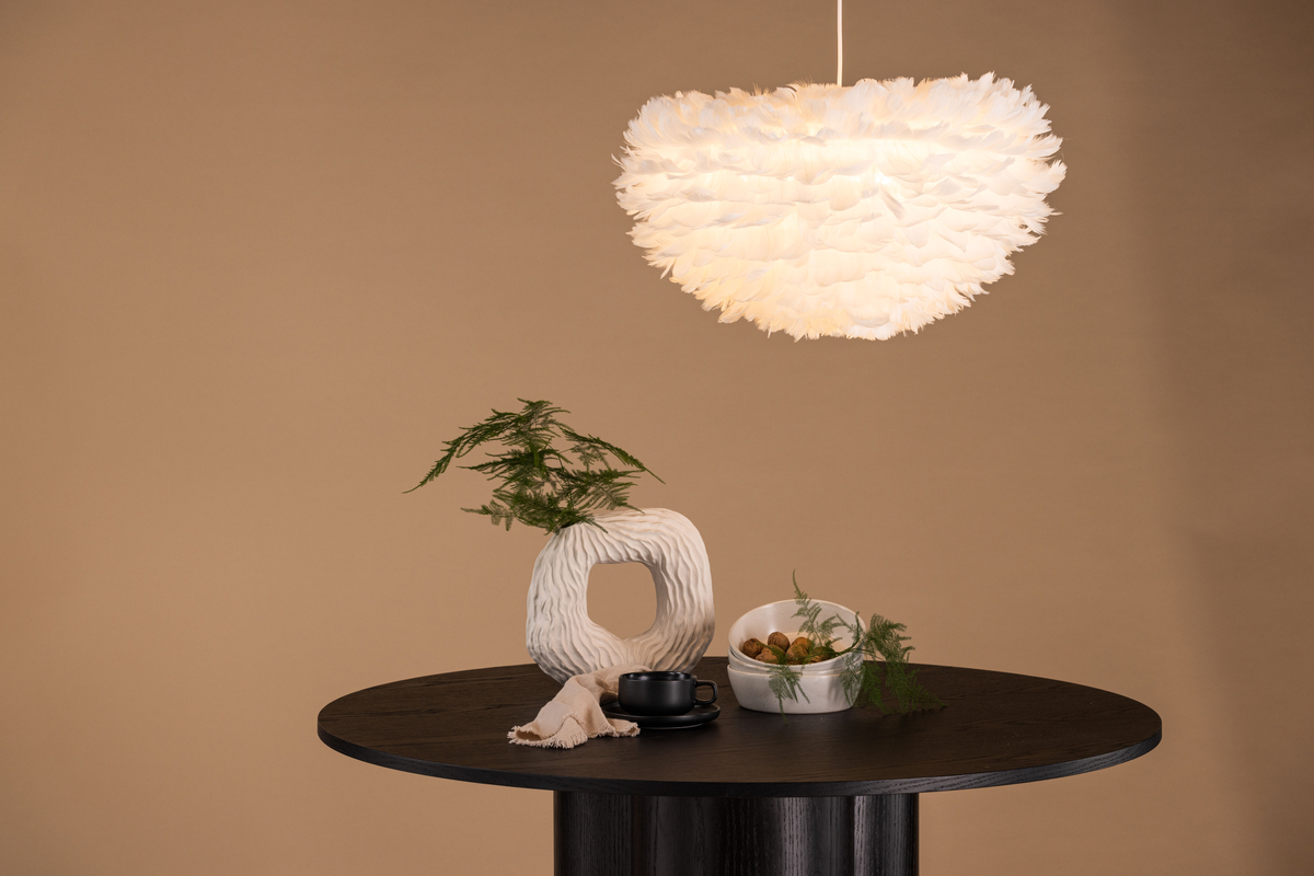 Loftlampe 60x60 'Lovisa' - Hvid