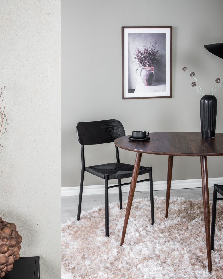 Spisebord 'Uddevalla' Rundt 100cm - Valnød