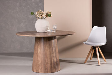 Spisebord 'Lisa' Rundt 120cm - Brun