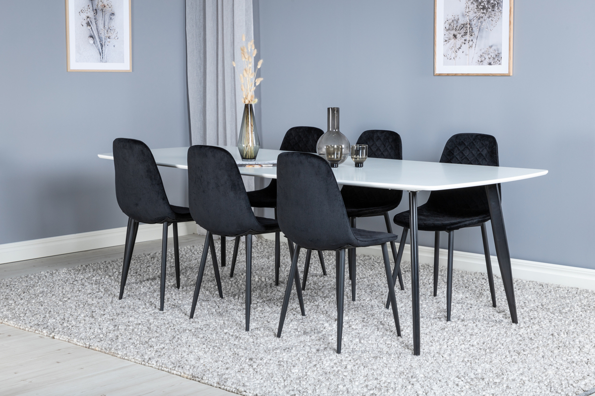 Stol 'Eidsberg' - Sort diamant