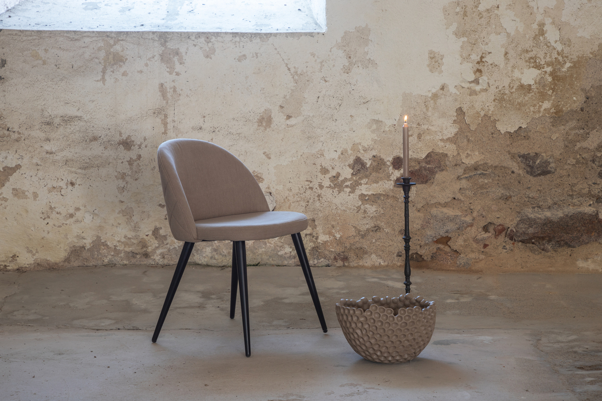 Stol 'Elverum' - Beige linned
