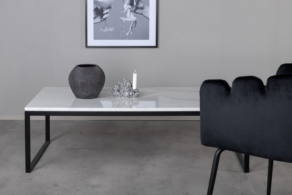 Soffbord 'Ebba' 60x120 - Hvid