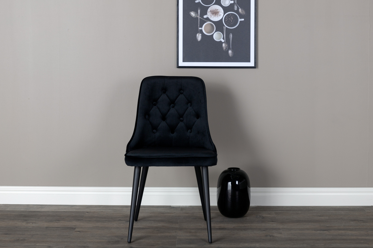 Stol 'Elverum Deluxe' - Sort