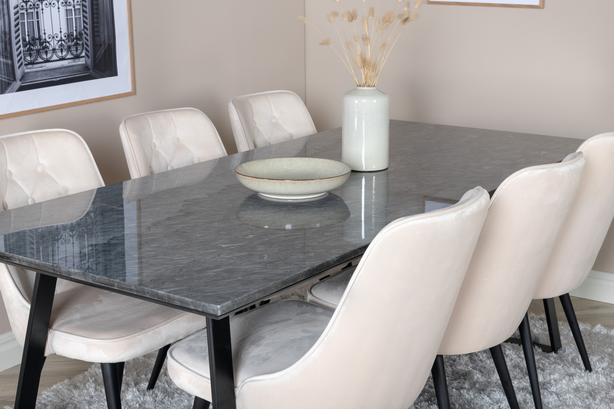 Stol 'Elverum Deluxe' - Beige/Sort