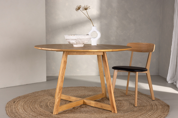 Spisebord 'Fors' Rundt 120cm - Natur
