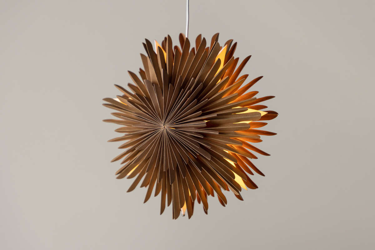 Adventskrans 'Svedala' 35cm - Brun