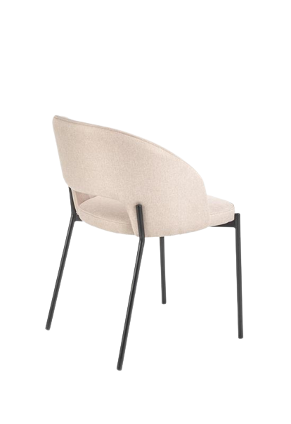 Stol 'Mieres' - Beige/Sort
