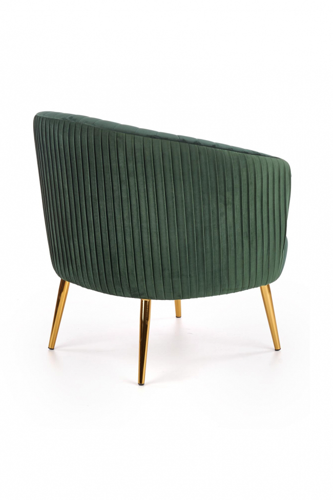 Fåtölj 'Green Velvet' - Grøn
