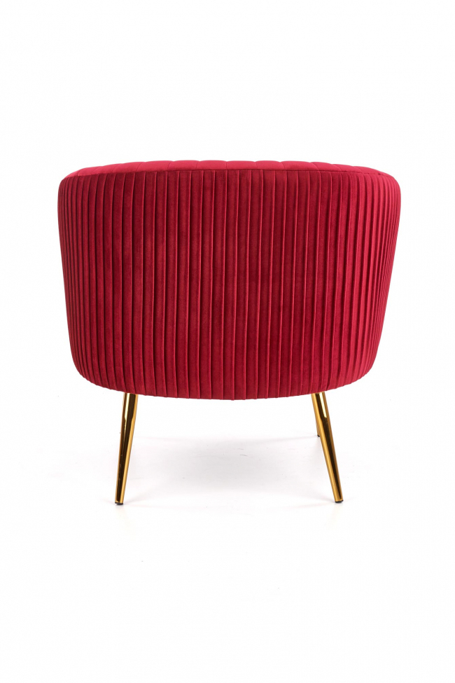 Fåtölj 'Red Velvet' - Rød