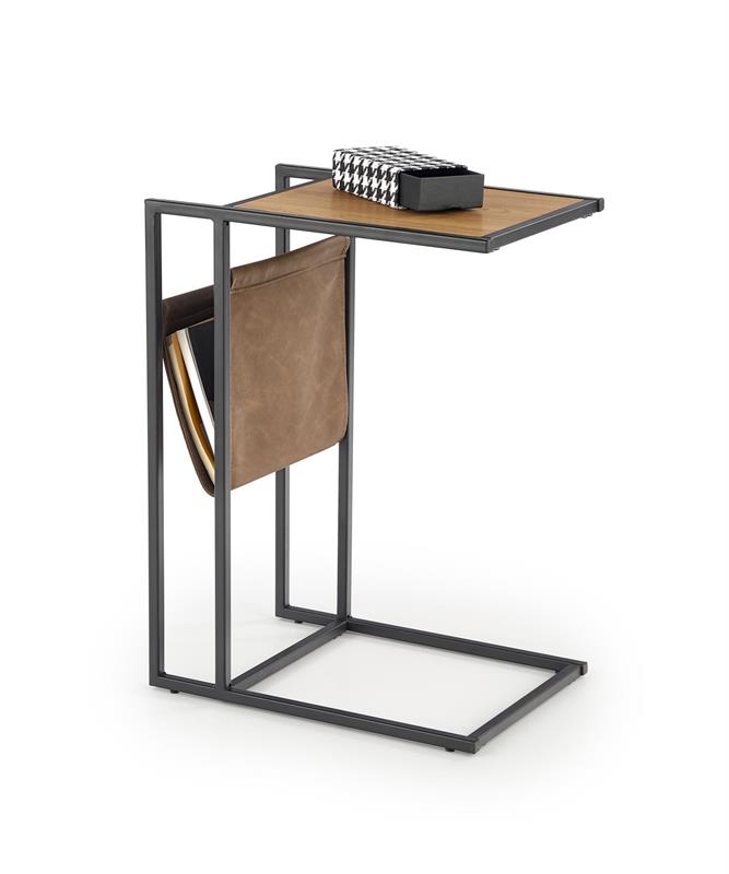 Sidebord 'Malmby' - Eg/Sort