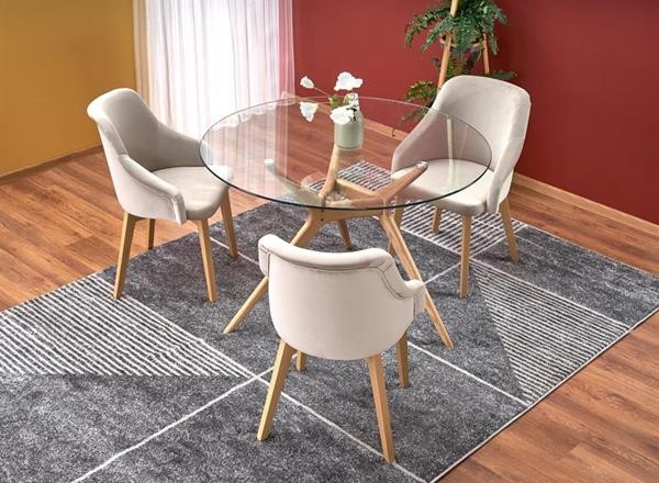 Spisebord 'Ashmore' Rundt 120cm - Eg