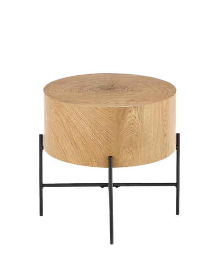 Sidebord 'Lapland' - Eg/Sort