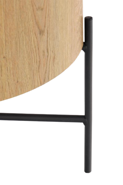 Sidebord 'Lapland' - Eg/Sort