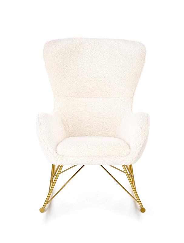 Gyngestol 'Lummelunda' - Creme/Guld