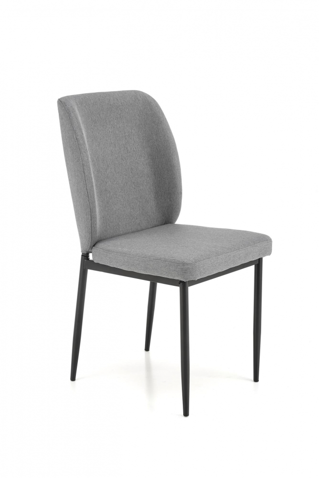 Spisegruppe 'Jasper' 110-170cm - Sort/grå