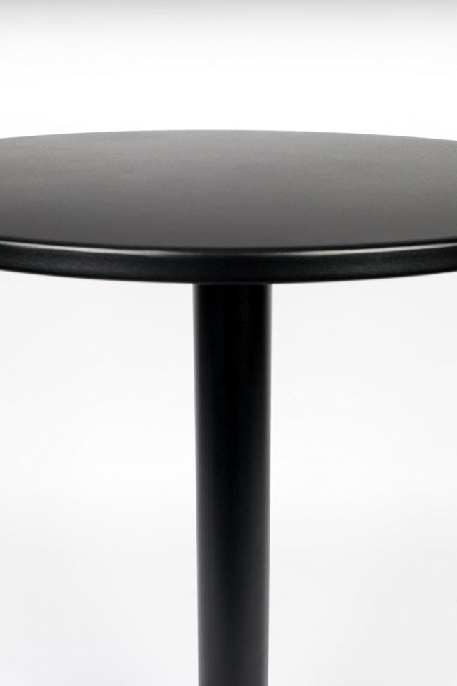 Bistro bord 'Maze' Rundt 70cm - Sort