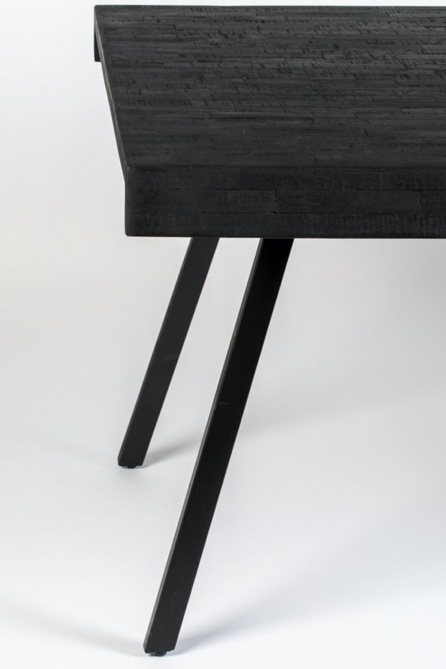 Spisebord 'Suri' 200x90 - Sort
