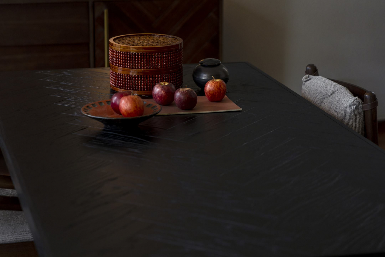 Spisebord 'Class' 220x90cm - Sort