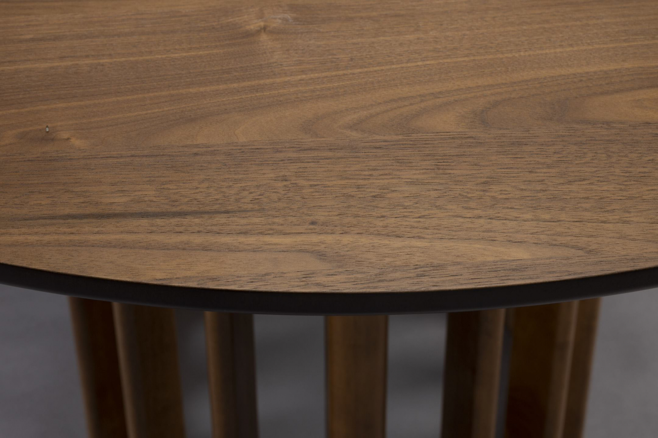 Bord 'Barlet' Rund 120cm - Valnød