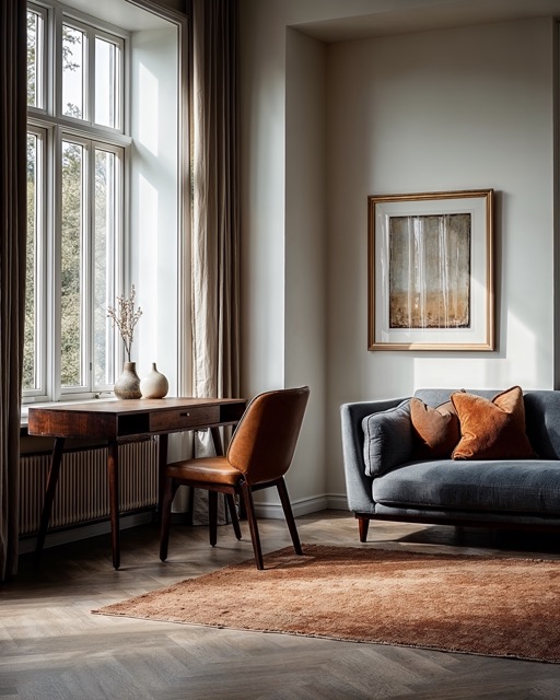 Skrivebord 'Prime' - Valnød