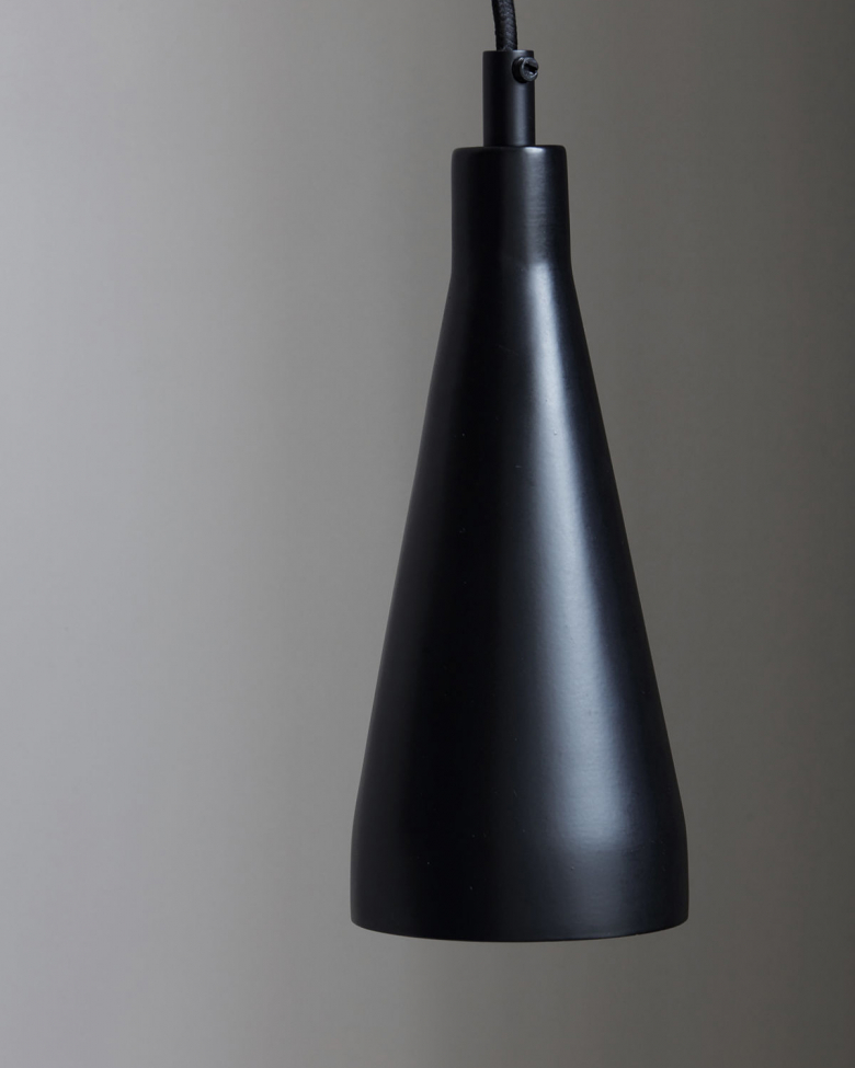 Loftlampe 'Jammu' - Sort