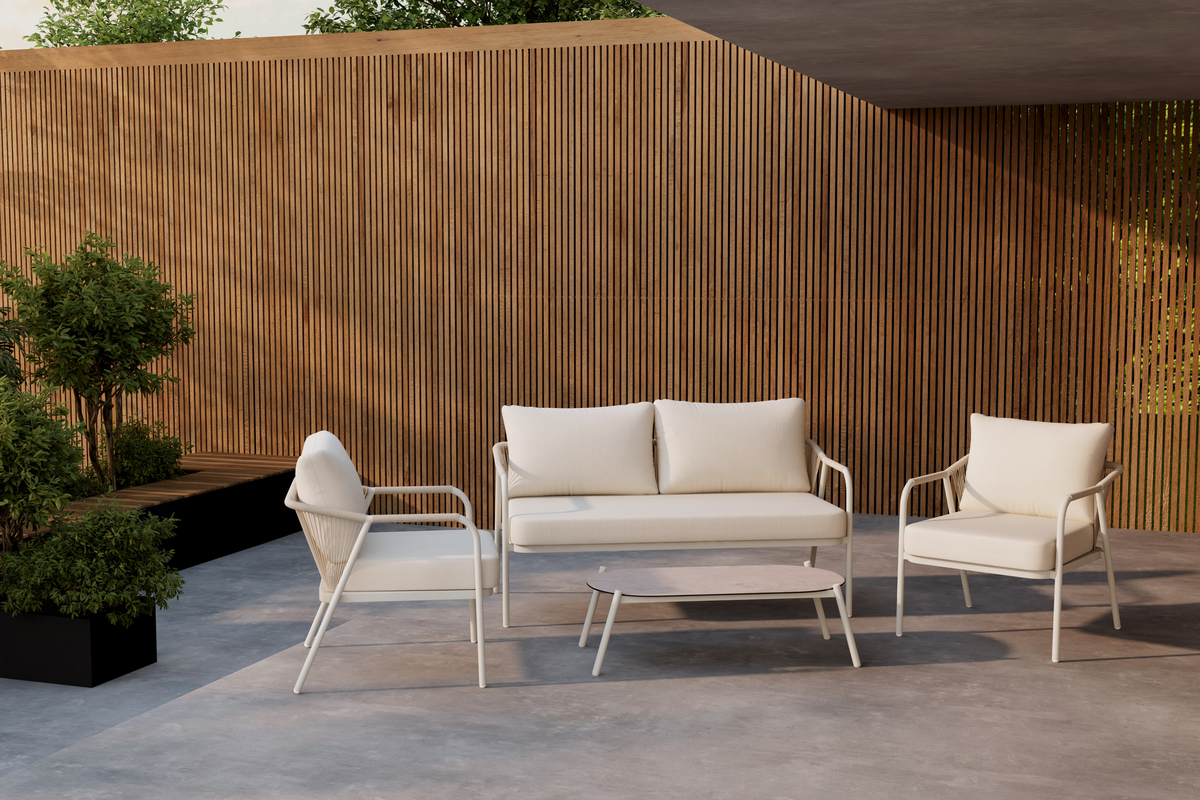 Loungesæt 'Cada' - Beige