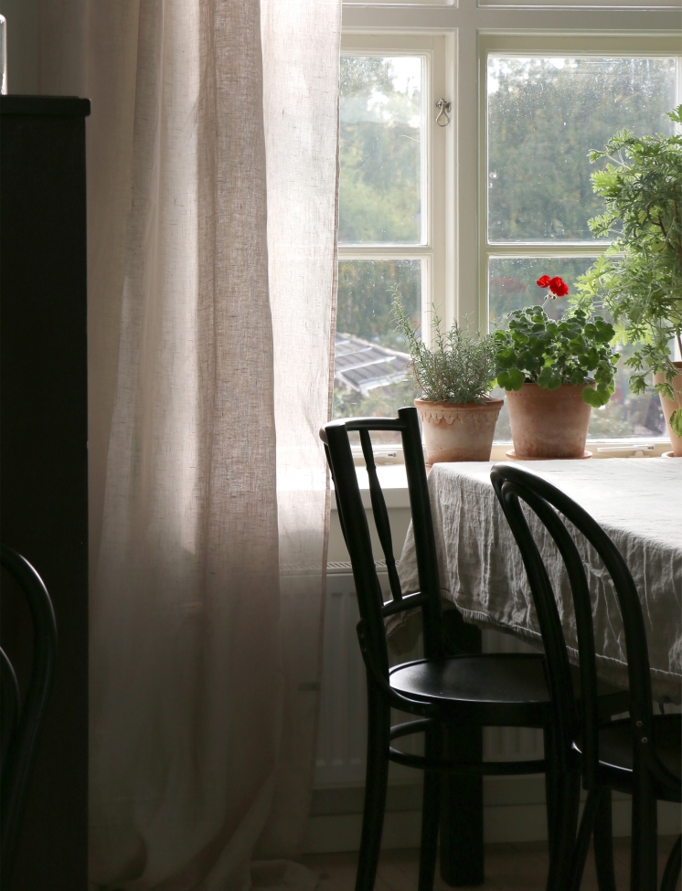 Gardiner med læg 'Dalsland' 145x290 - Beige