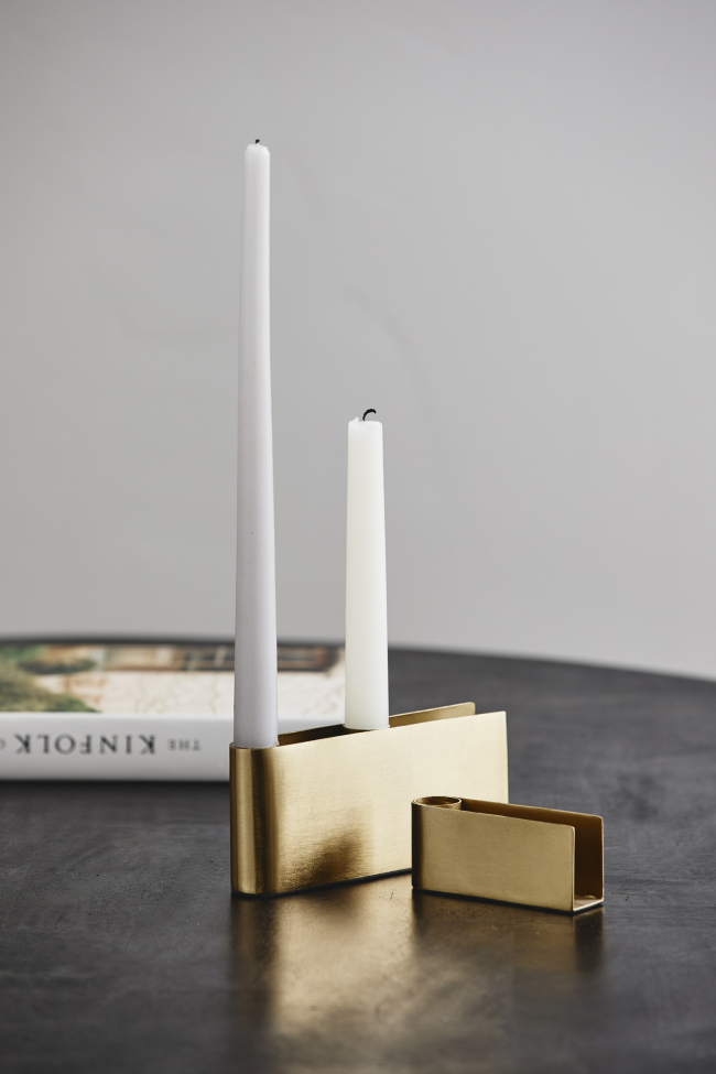 Lysestage 'GILI' - Gylden