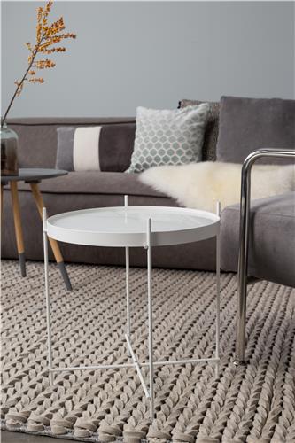 Sofabord 'Cupid Marble' - Hvid marmor